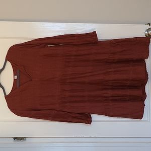 Tiered Long Sleeve Dress